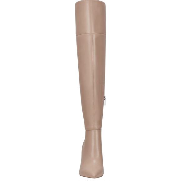 Marc Fisher LTD Genessa 2 Pointed Toe Over the Knee Boot Med Natural 8 - Picture 3 of 7